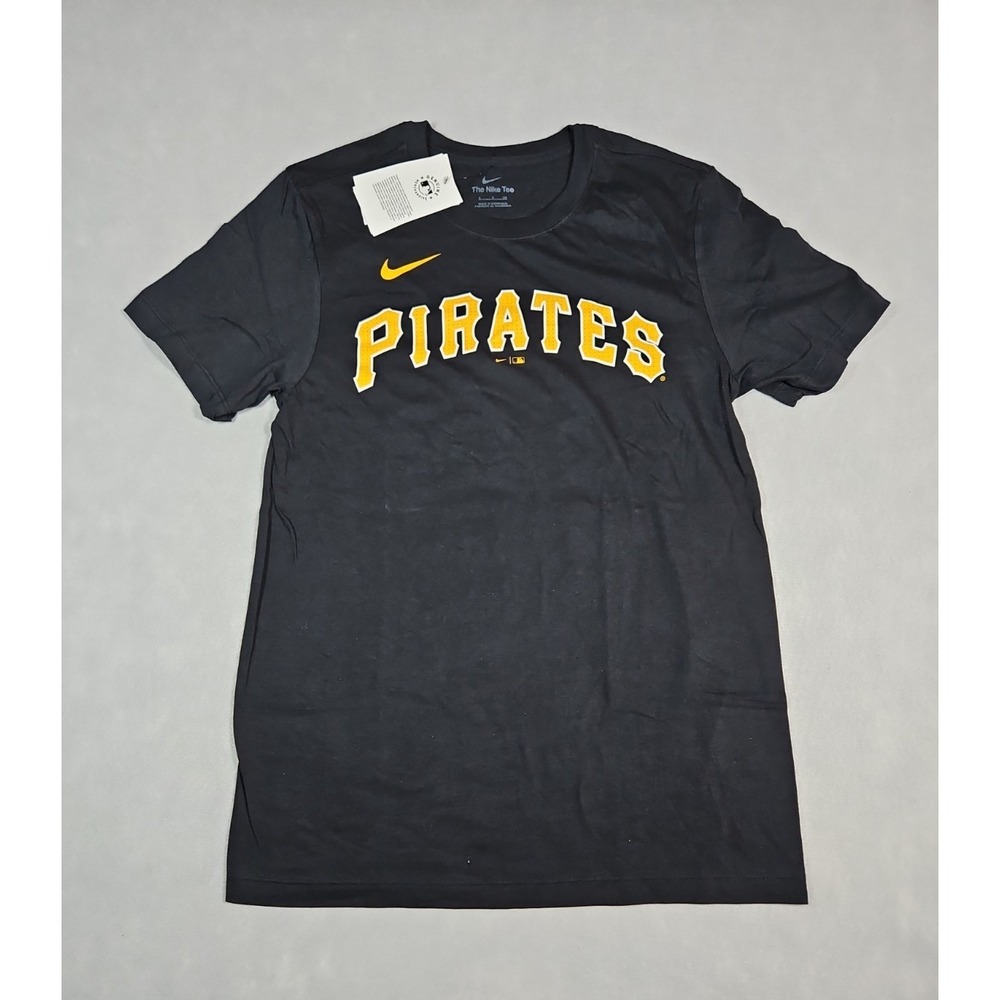 Nike Mens Pittsburgh‎ Pirates Ke'Bryan Hayes 13 Graphic T Shirt Size Small NWT